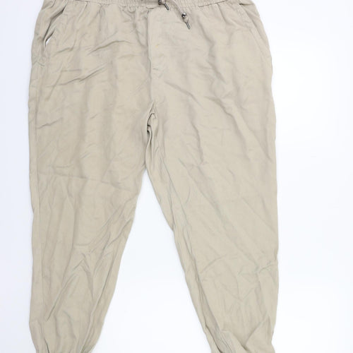 George Womens Brown   Chino Trousers Size 18 L26 in