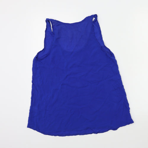 Preworn Womens Blue   Basic Tank Size 10