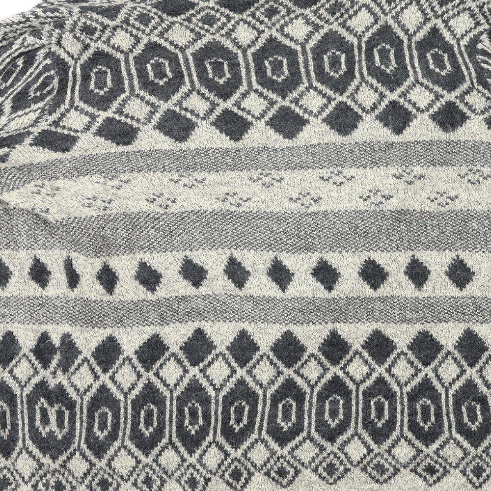 George Womens Beige Striped  Cardigan Jumper Size 18