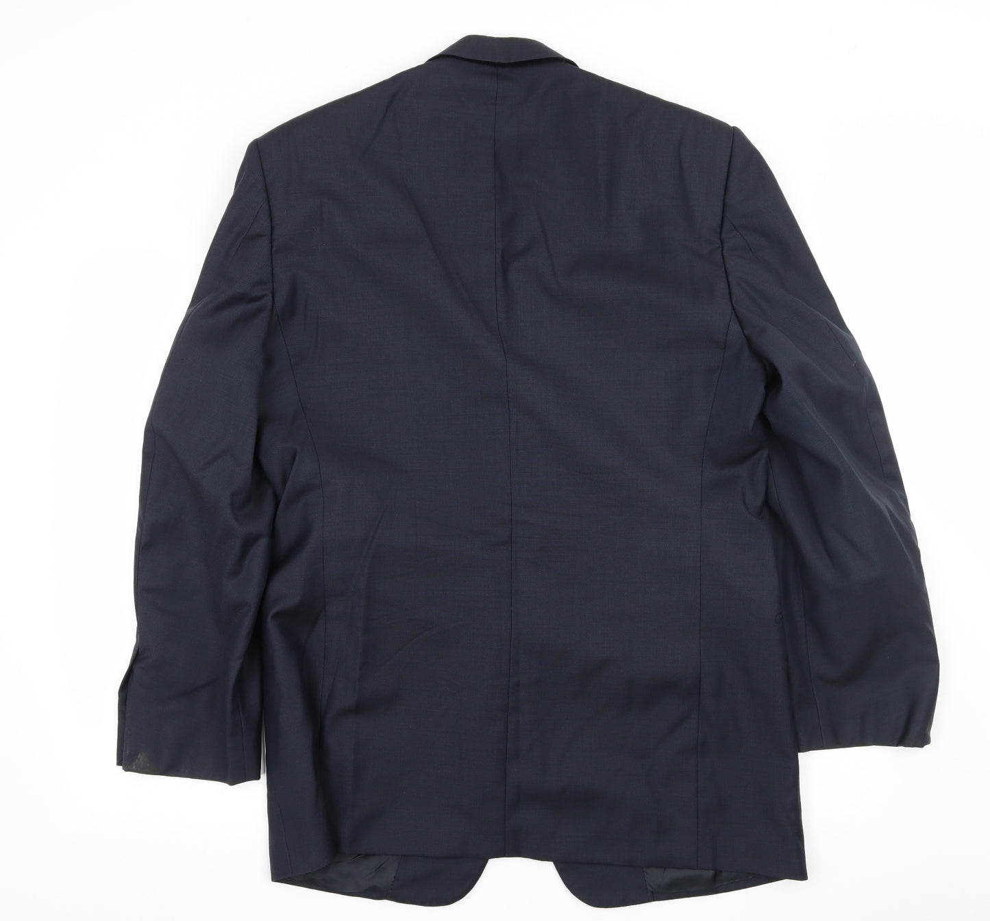 Corneliani Mens Blue Striped  Jacket Suit Jacket Size L