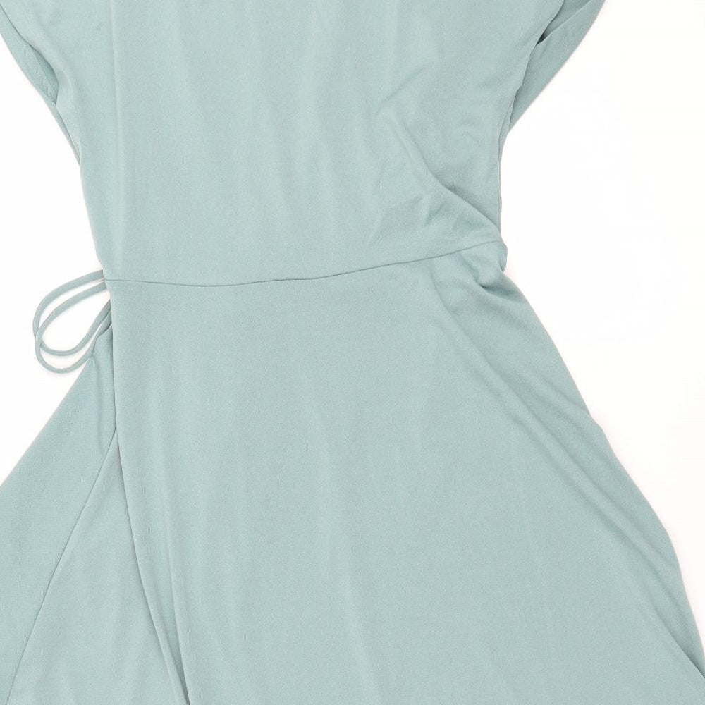 H&M Womens Blue  Jersey Skater Dress  Size S