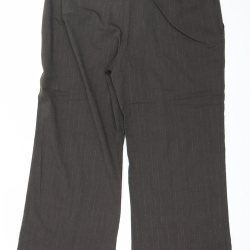 Marks and Spencer Womens Brown   Trousers  Size 14 L28 in