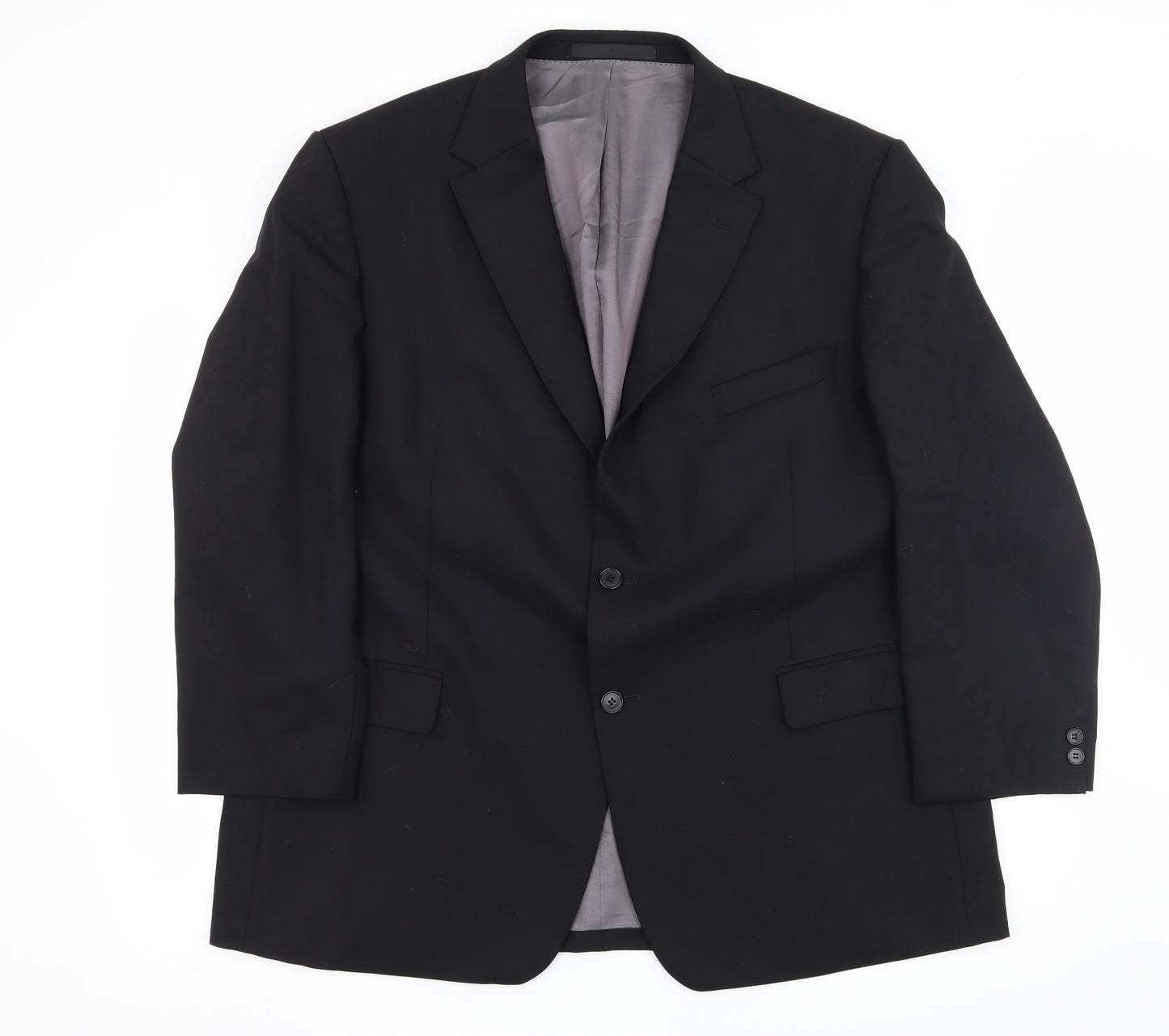 Marks and Spencer Mens Black   Jacket Suit Jacket Size XL