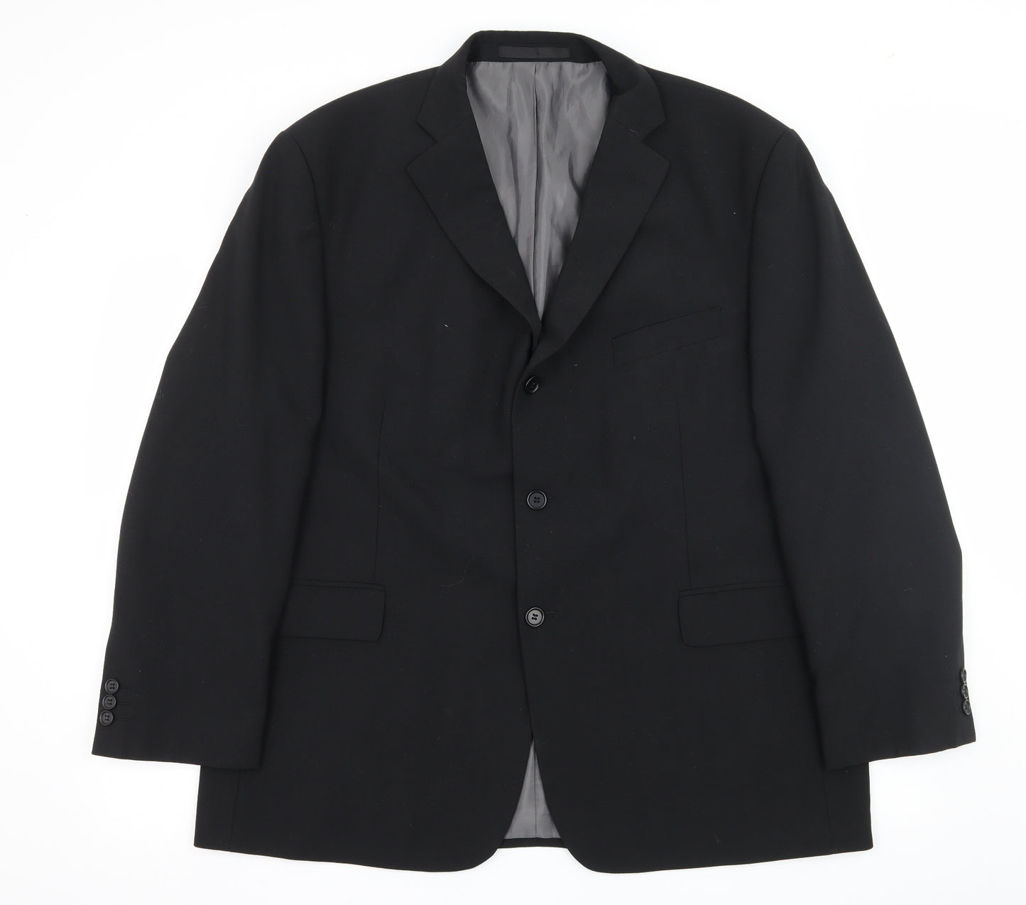 Marks and Spencer Mens Black   Jacket Suit Jacket Size XL