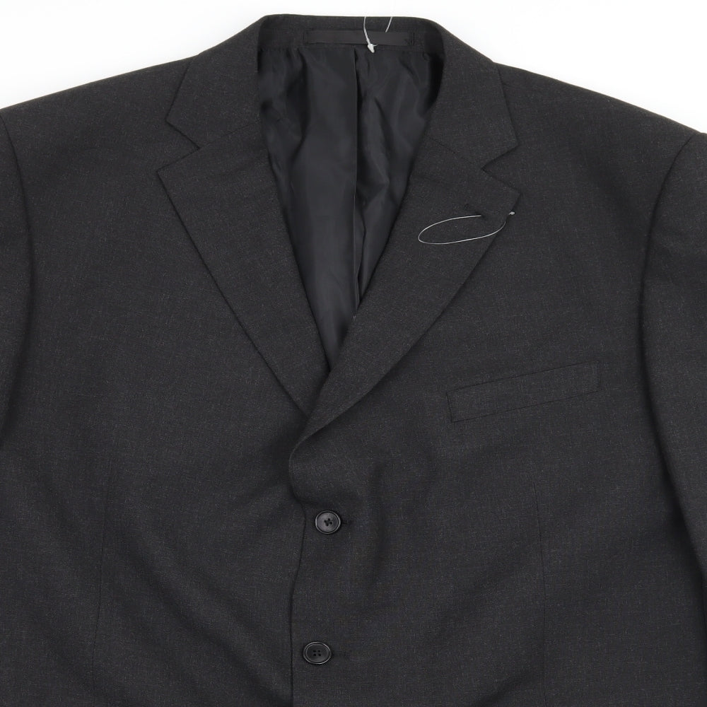 Marks and Spencer Mens Grey   Jacket Suit Jacket Size XL