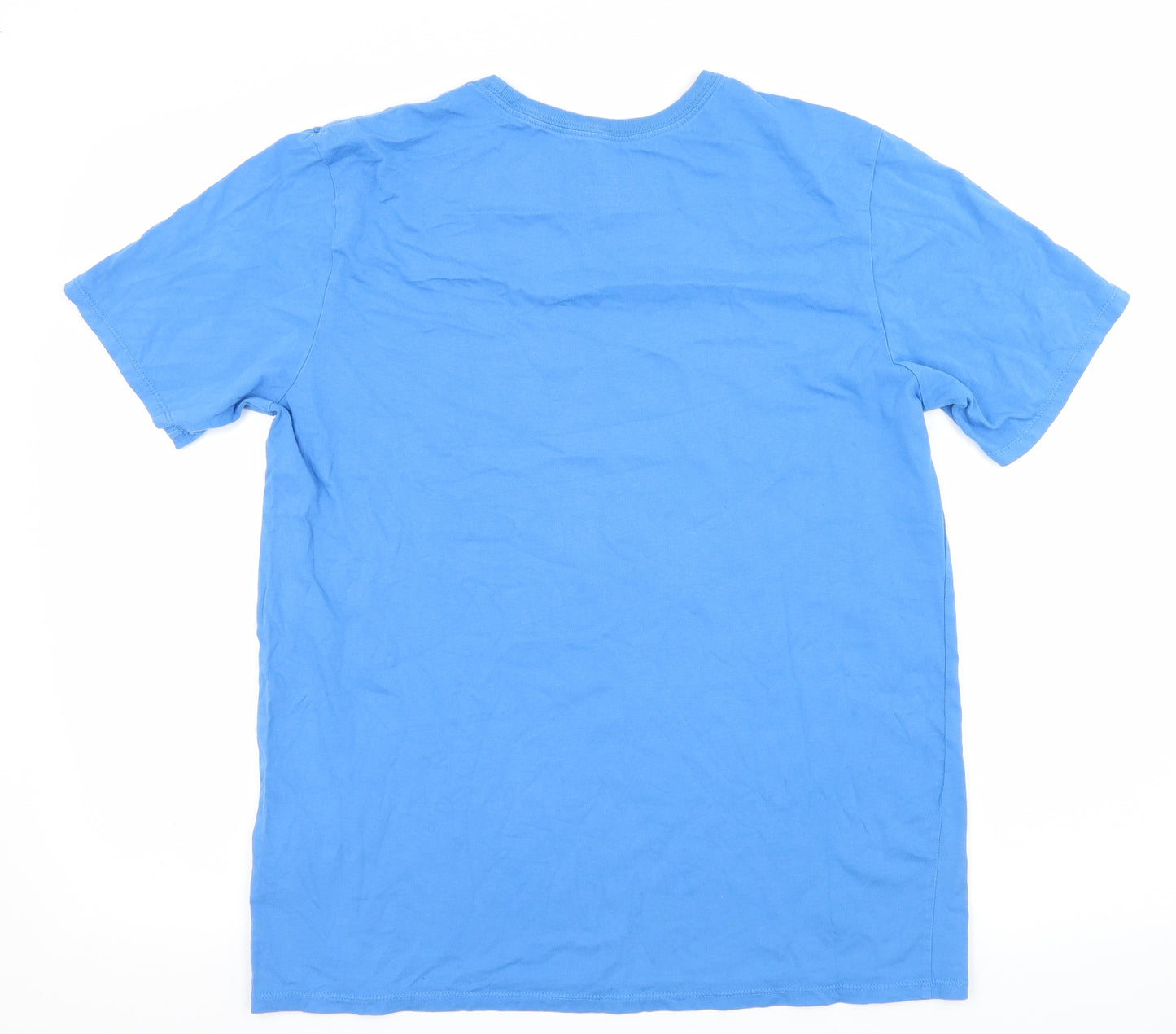 Nike Mens Blue  Jersey  T-Shirt Size L