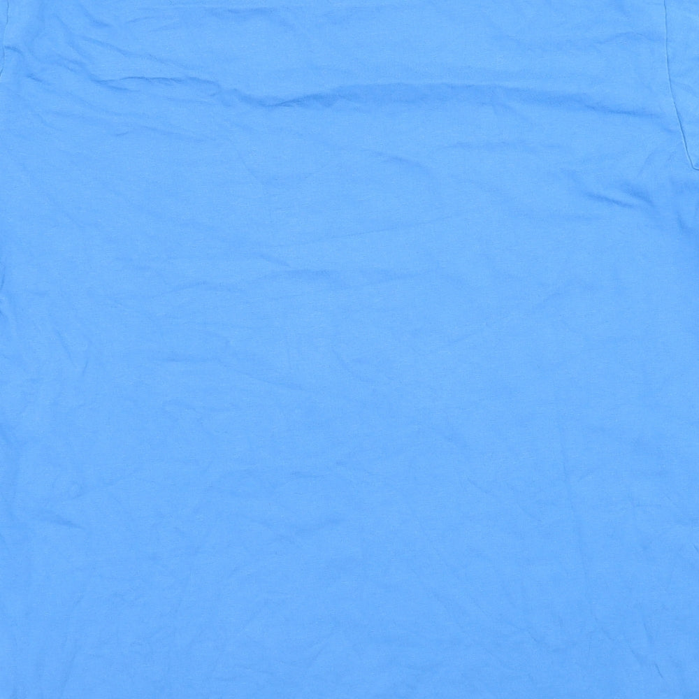 Nike Mens Blue  Jersey  T-Shirt Size L