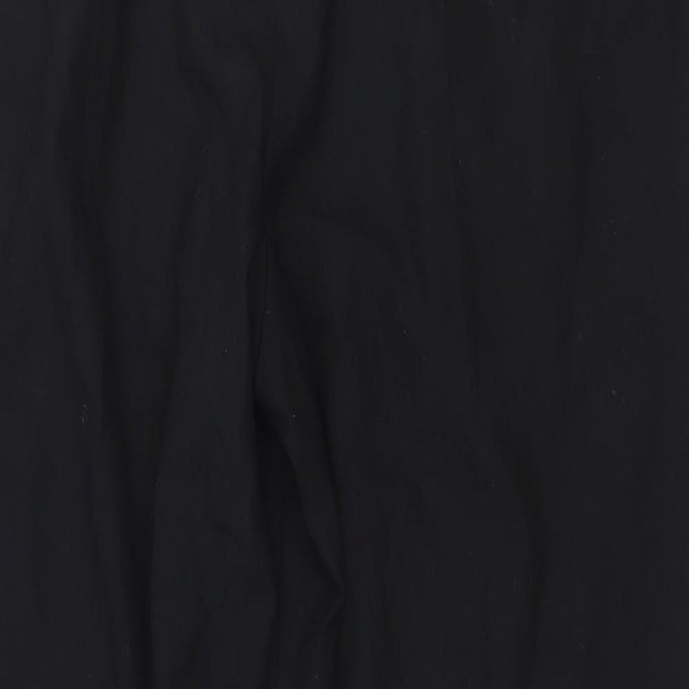River Island Womens Black   Cropped Trousers Size 14 L20 in