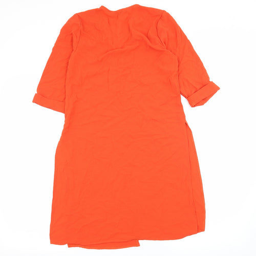 Atmosphere Womens Orange   Basic Blouse Size 8