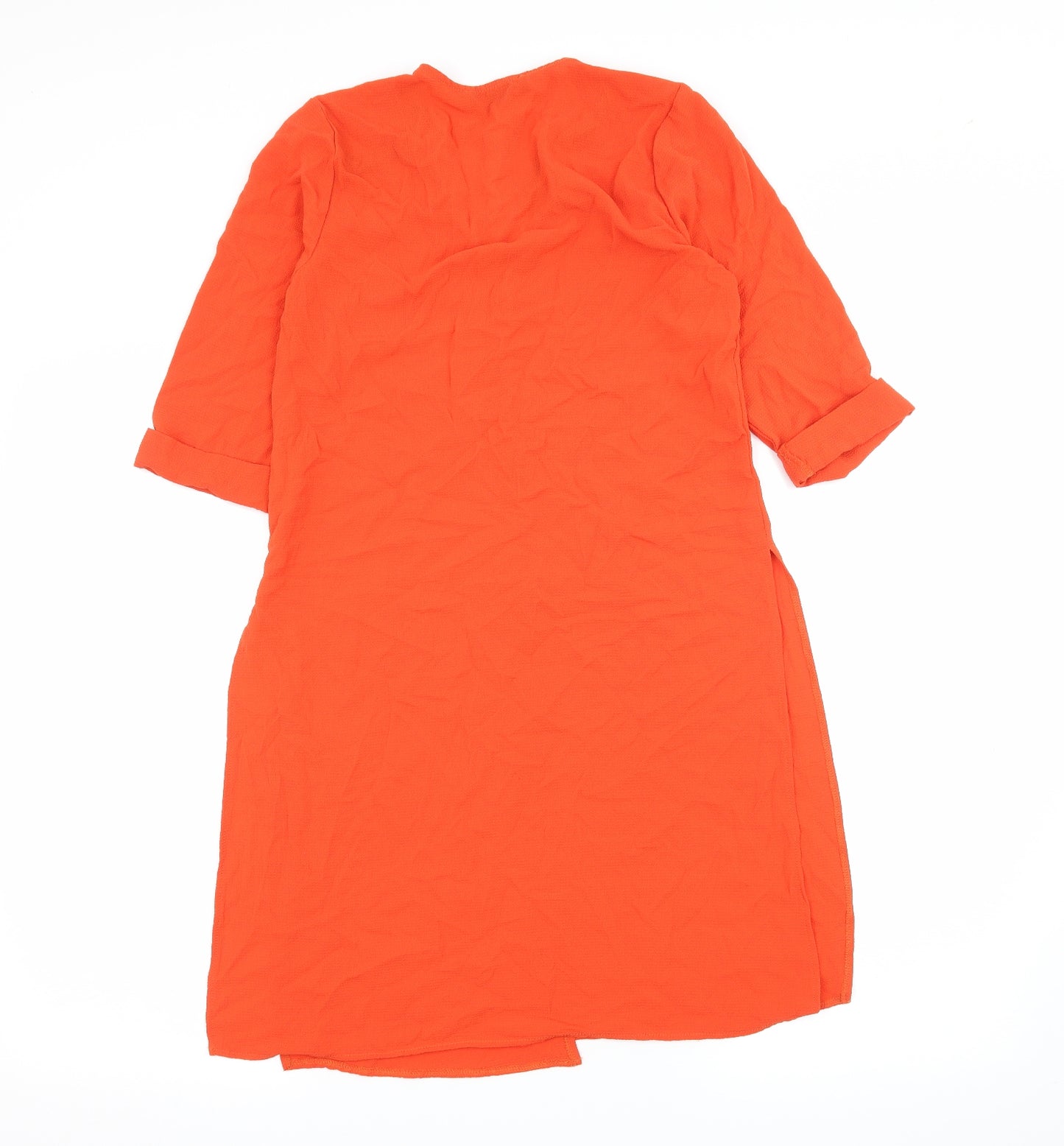 Atmosphere Womens Orange   Basic Blouse Size 8