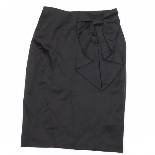 H&M Womens Black   Straight & Pencil Skirt Size 6