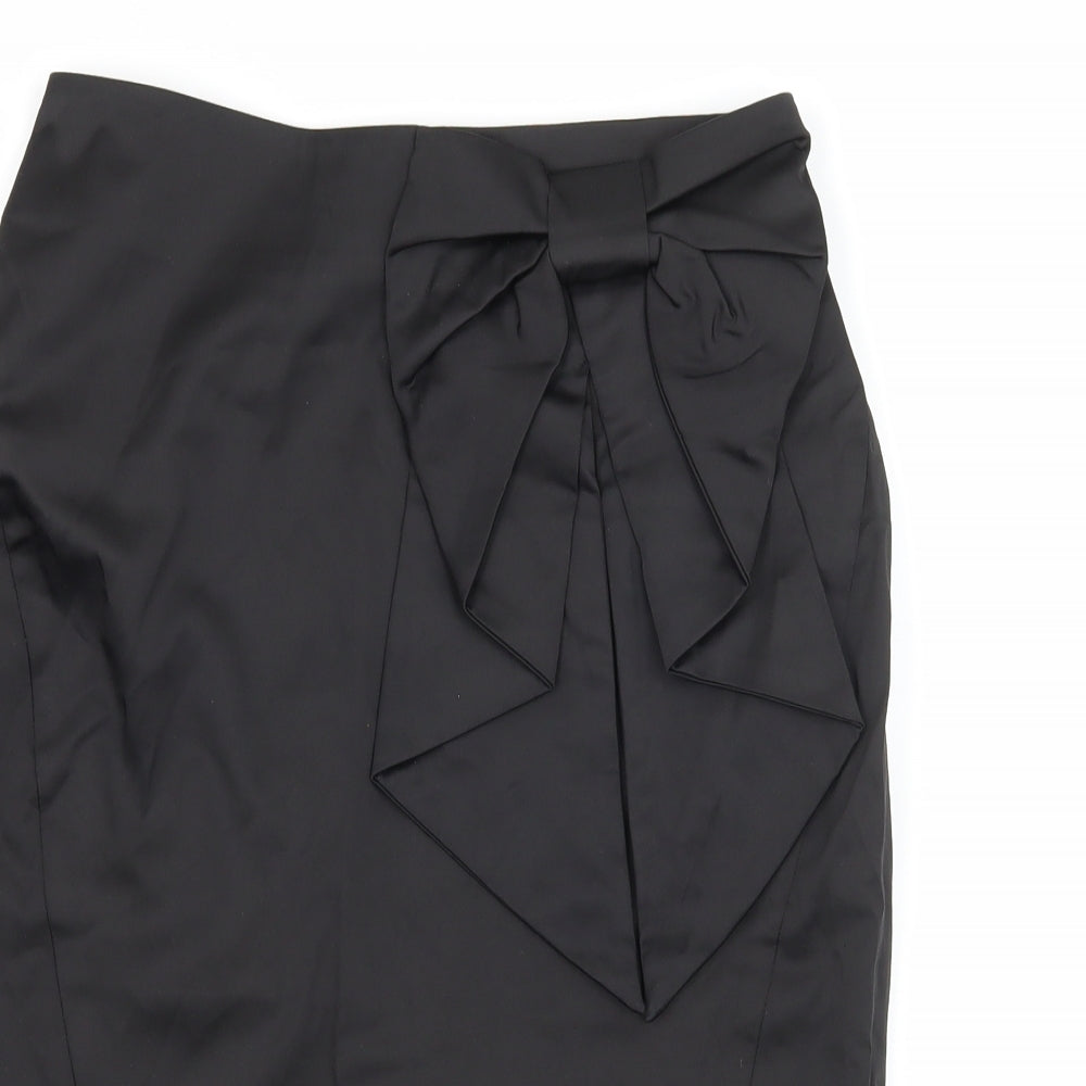 H&M Womens Black   Straight & Pencil Skirt Size 6