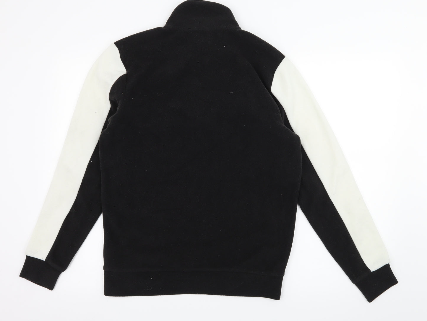 Night Addict Mens Black  Fleece Pullover Sweatshirt Size XS