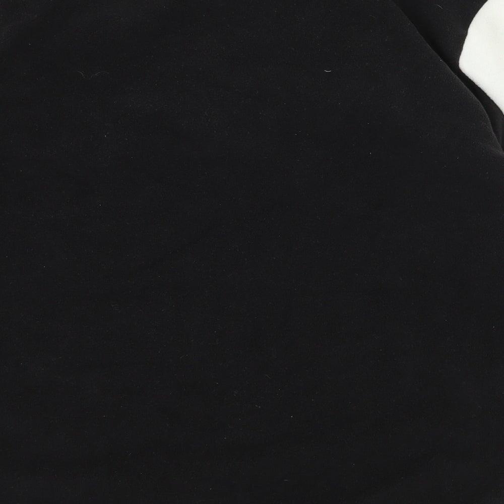 Night Addict Mens Black  Fleece Pullover Sweatshirt Size XS