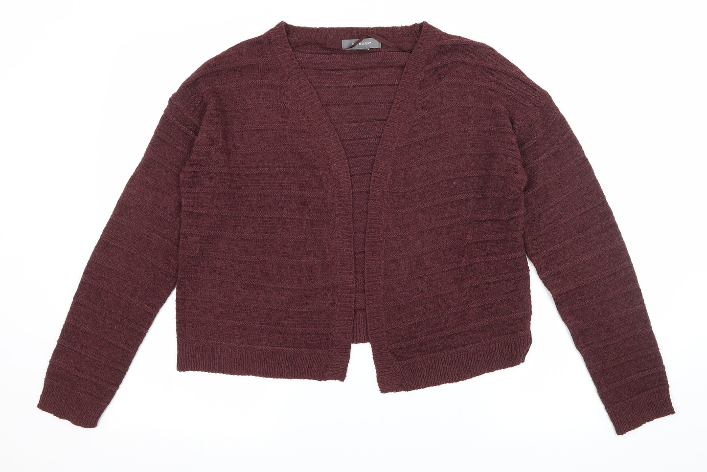 Primark Womens Purple  Knit Cardigan Jumper Size 10