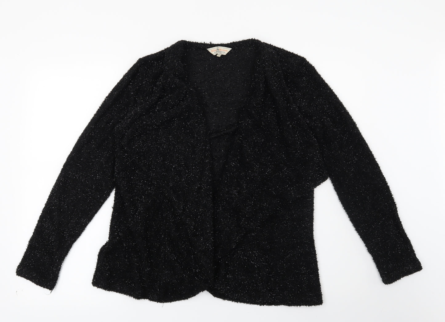 Billie & Blossom Womens Black   Cardigan Jumper Size 12