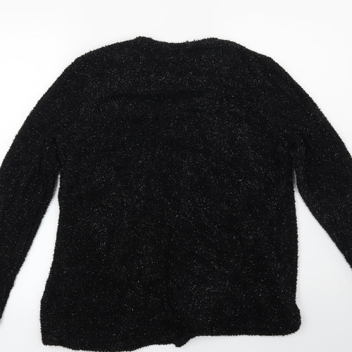 Billie & Blossom Womens Black   Cardigan Jumper Size 12