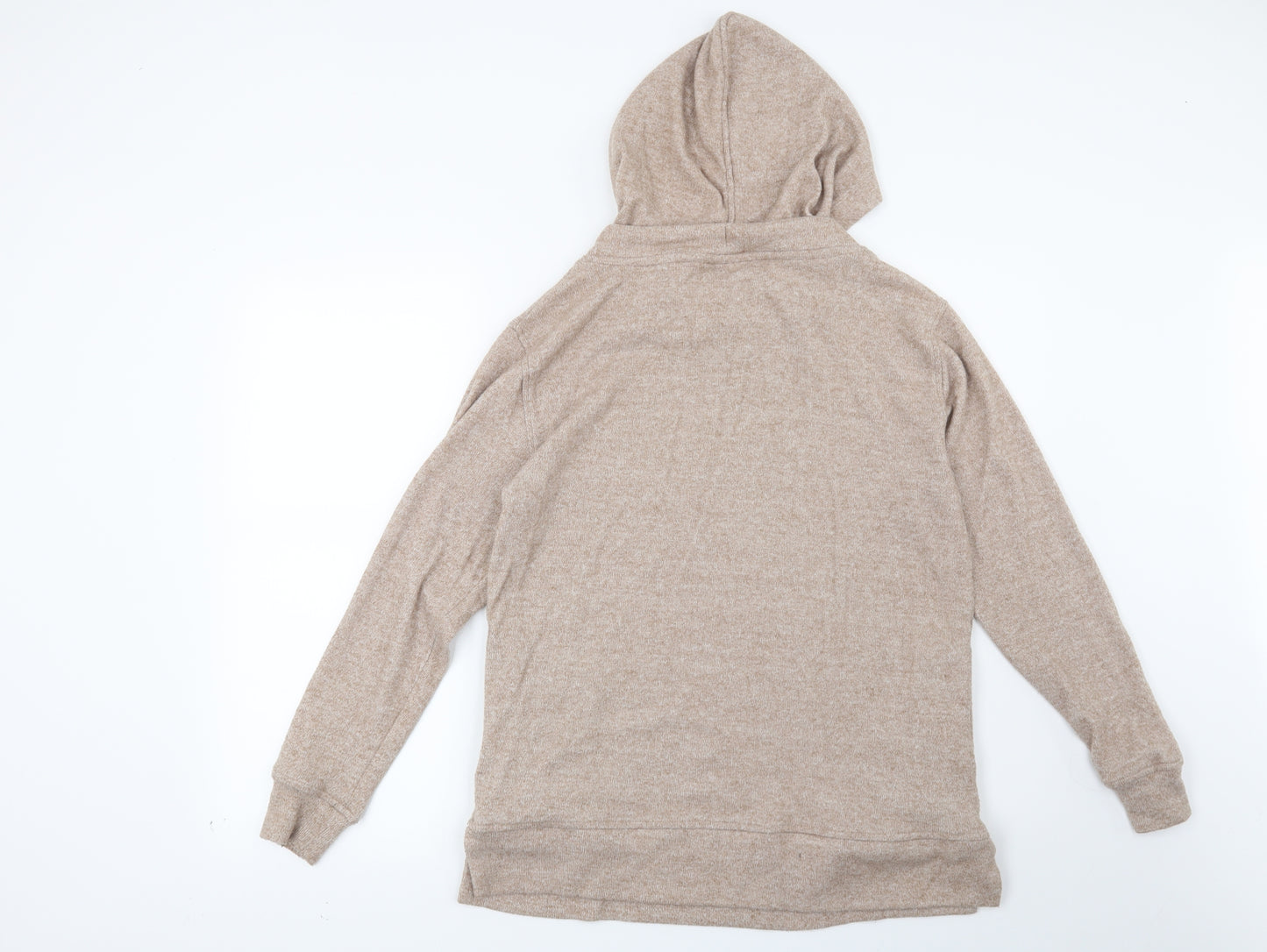F&F Womens Beige   Pullover Hoodie Size 12
