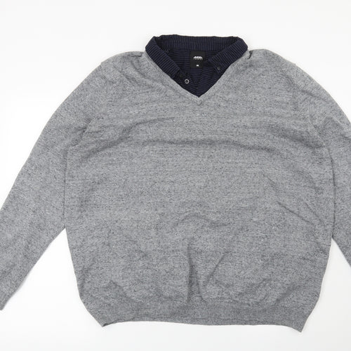 Burton Mens Grey   Pullover Jumper Size 2XL