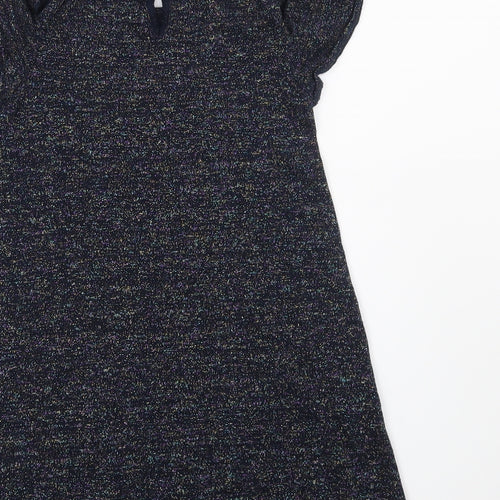 NEXT Girls Blue   Jumper Dress  Size 7 Years