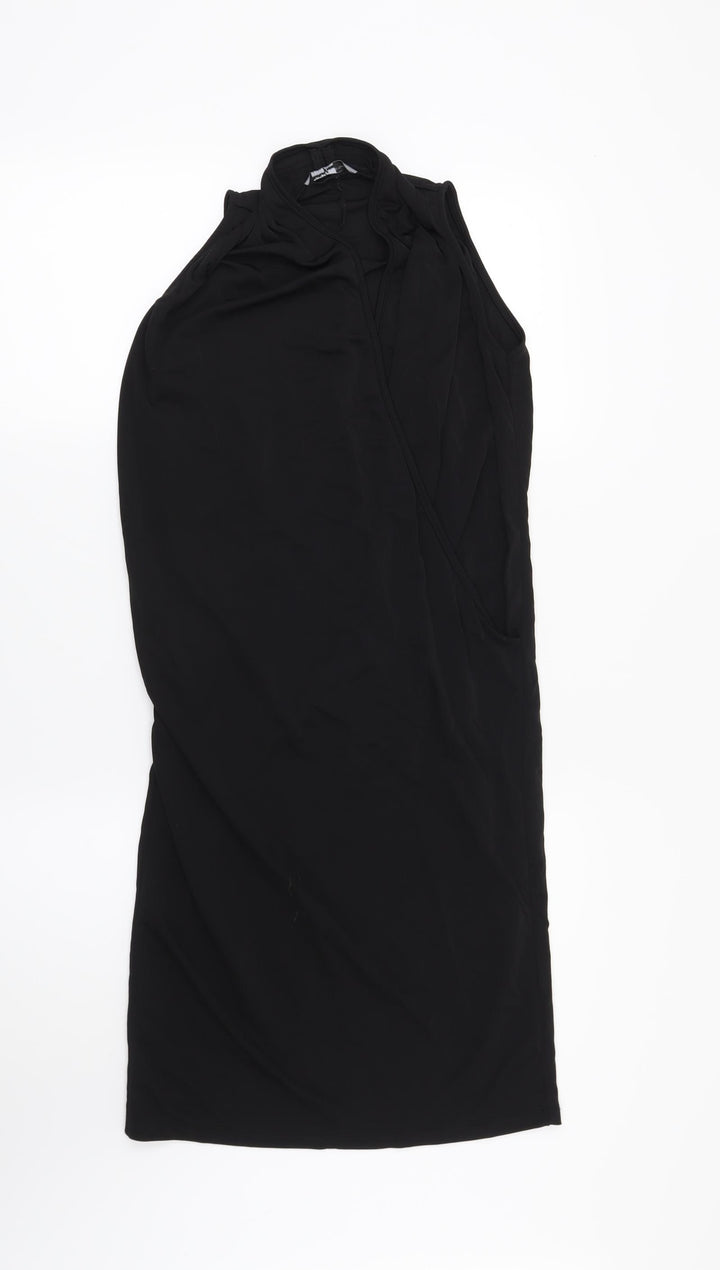 Preworn Womens Black Bodycon Size S