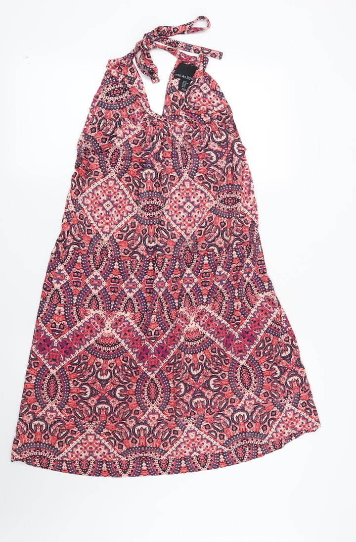 Cynthia Rowley Womens Pink Paisley Trapeze & Swing Size XS
