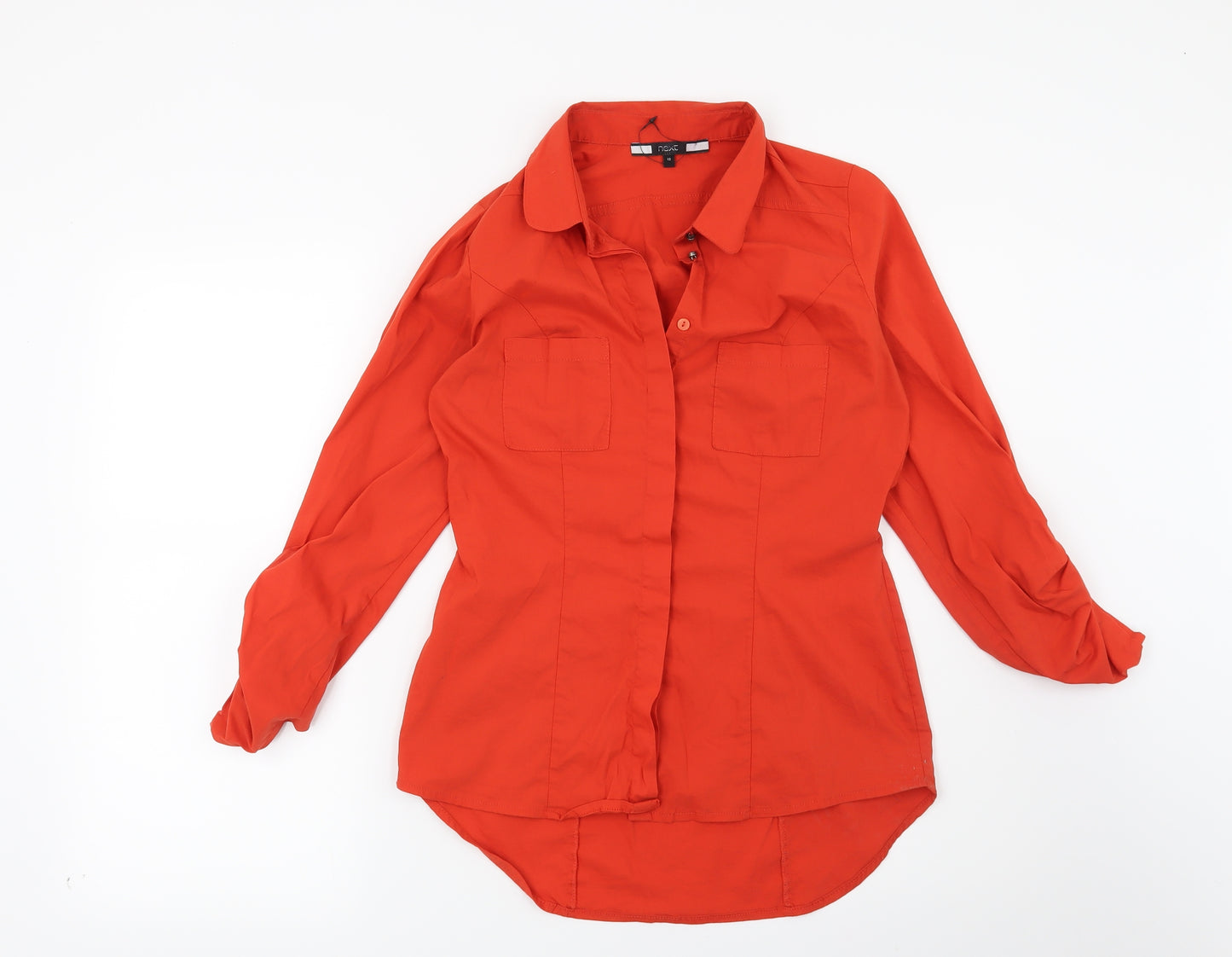 NEXT Womens Red   Basic Blouse Size 12