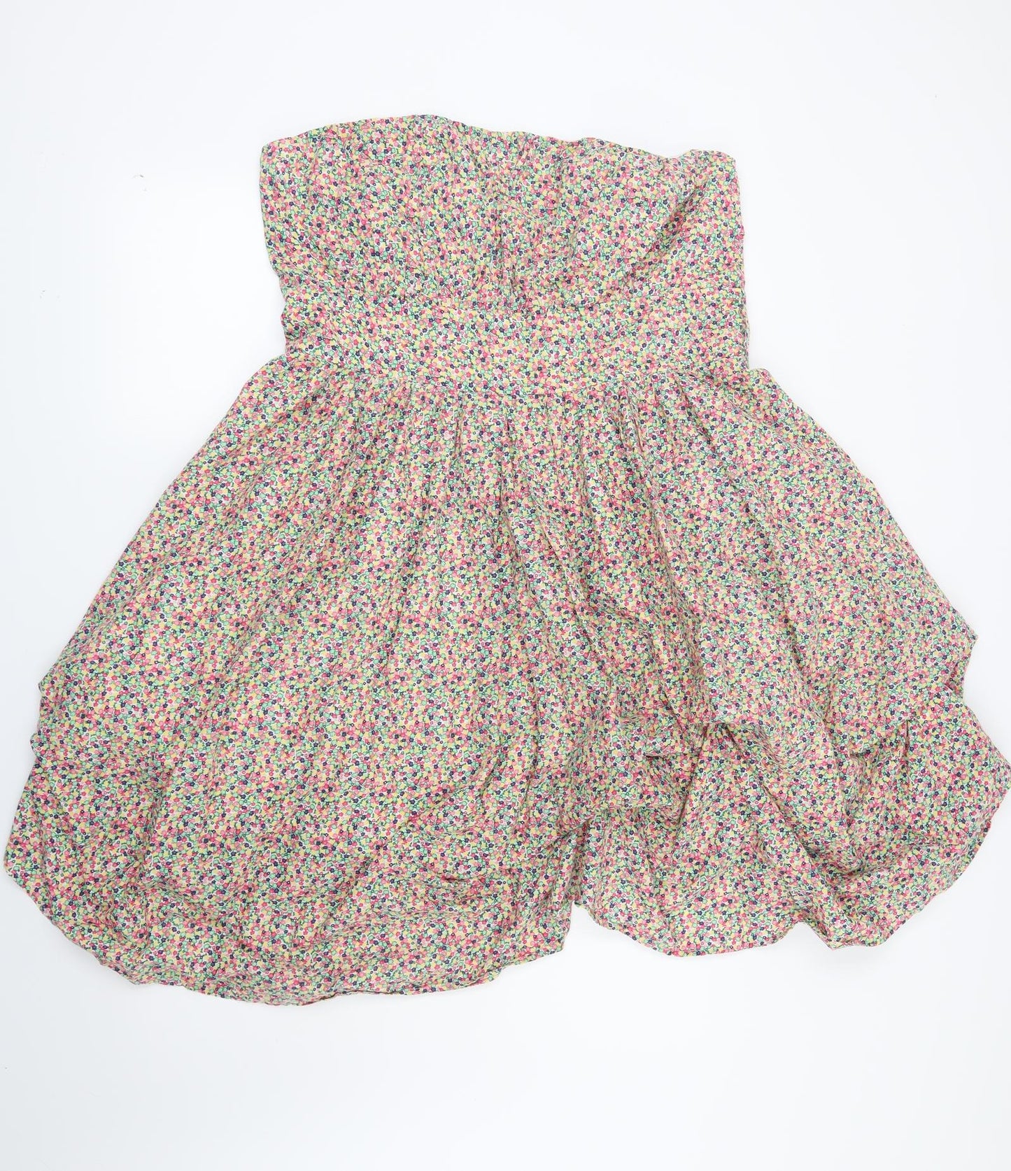 New Look Womens Pink Floral  Fit & Flare  Size 18