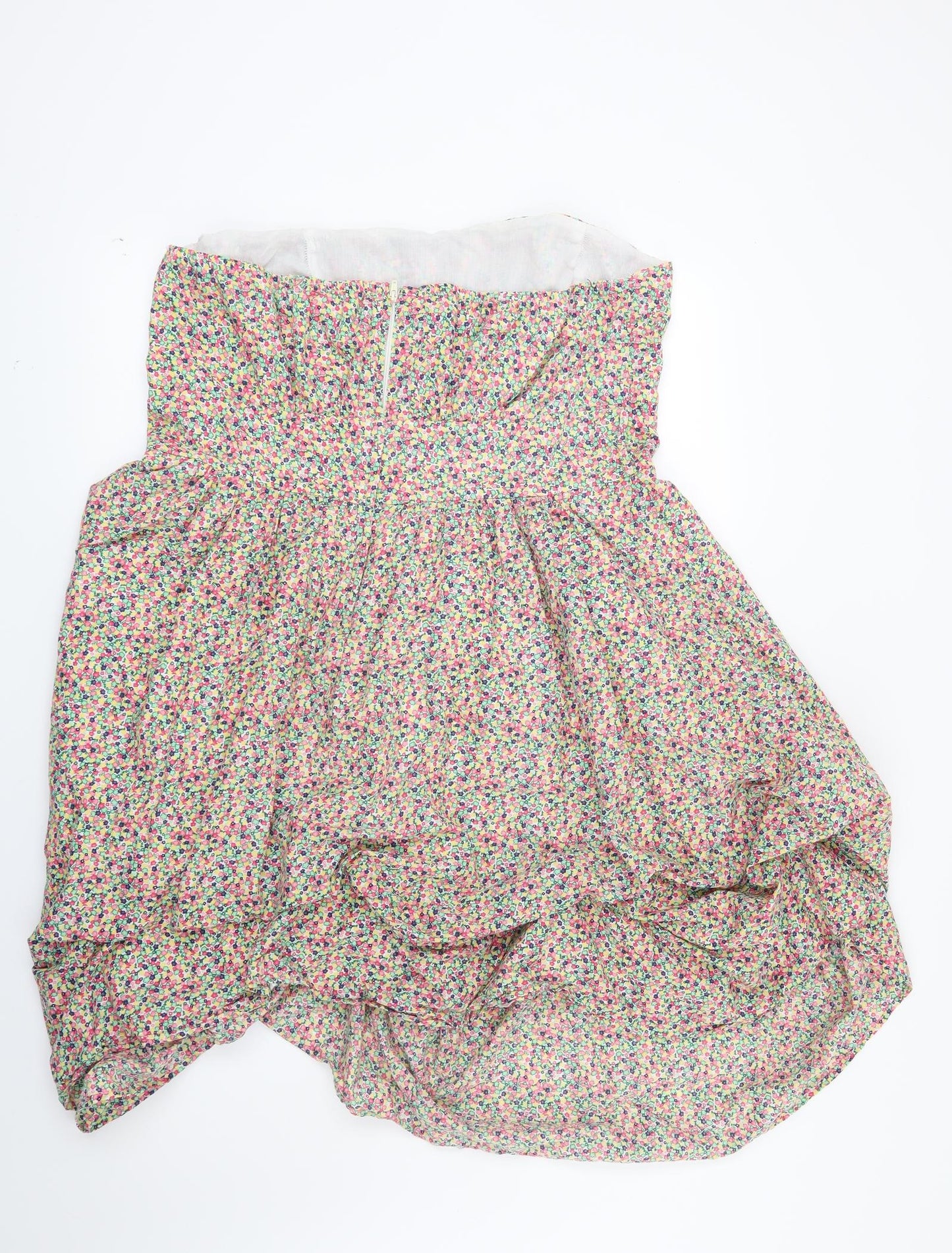 New Look Womens Pink Floral  Fit & Flare  Size 18