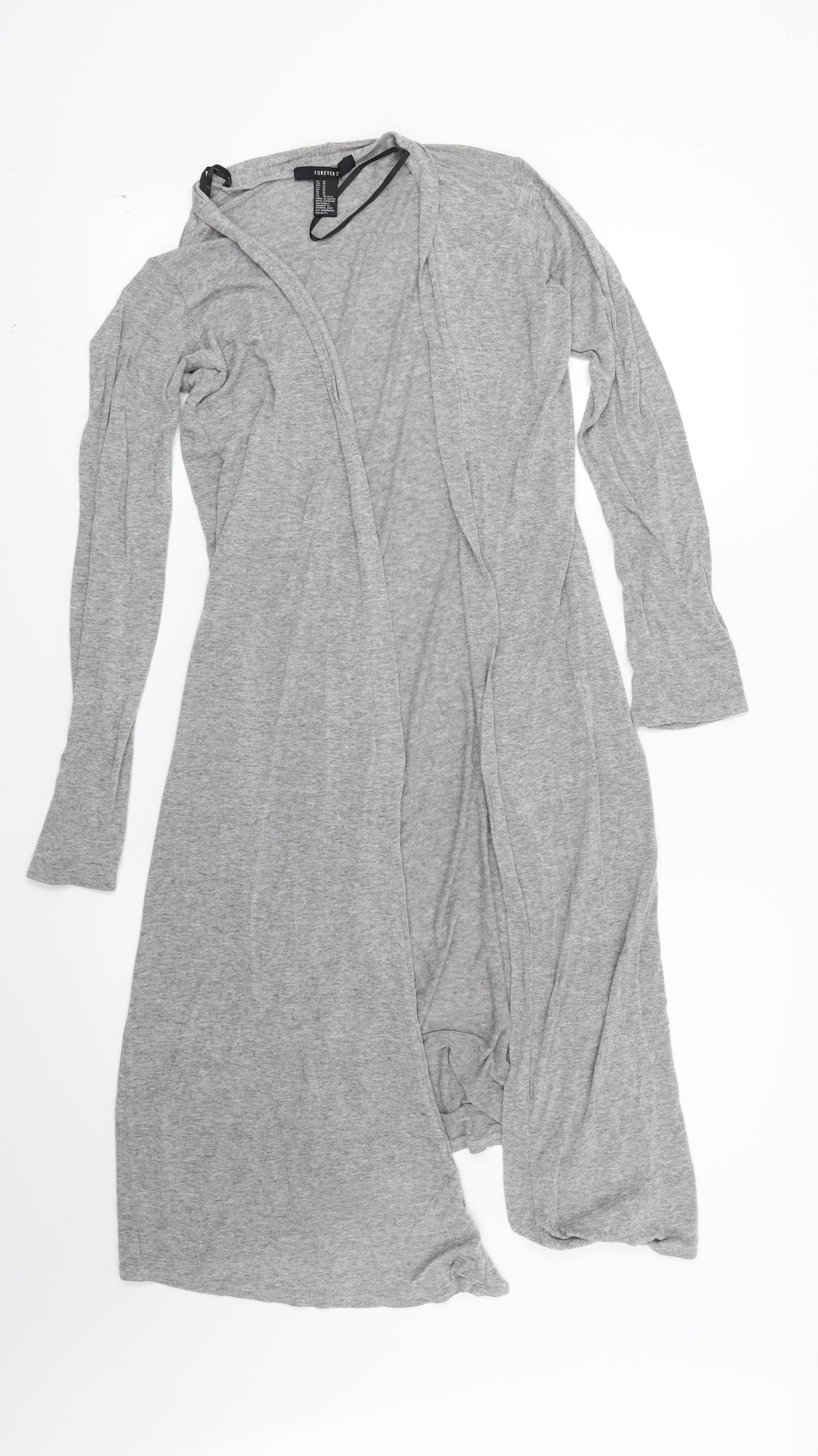 FOREVER 21 Womens Grey   Cardigan Jumper Size M