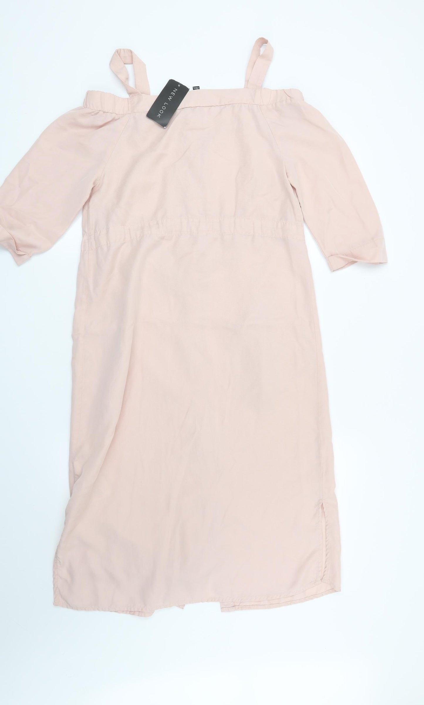 New Look Womens Pink   Shirt Dress  Size 6