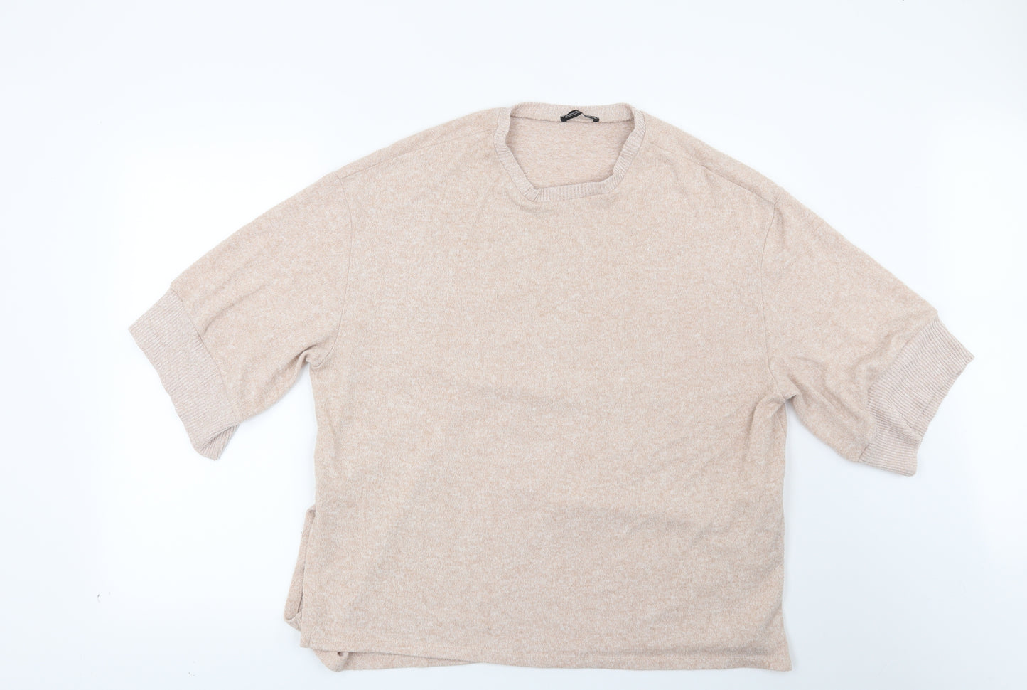 Zara Womens Pink   Pullover Sweatshirt Size M