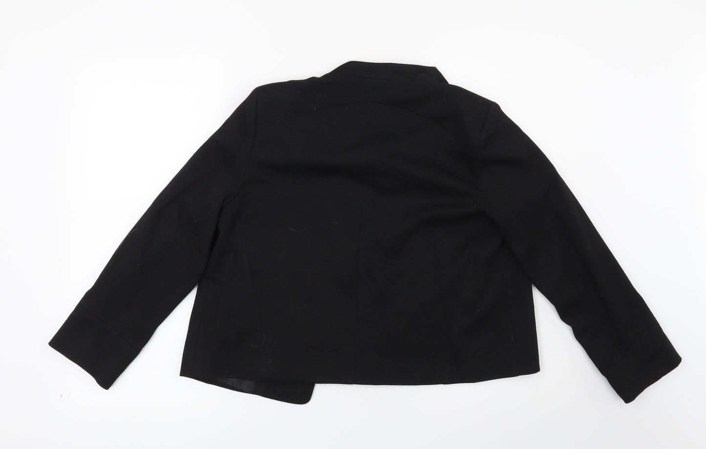 Preworn Womens Black   Jacket Blazer Size 10