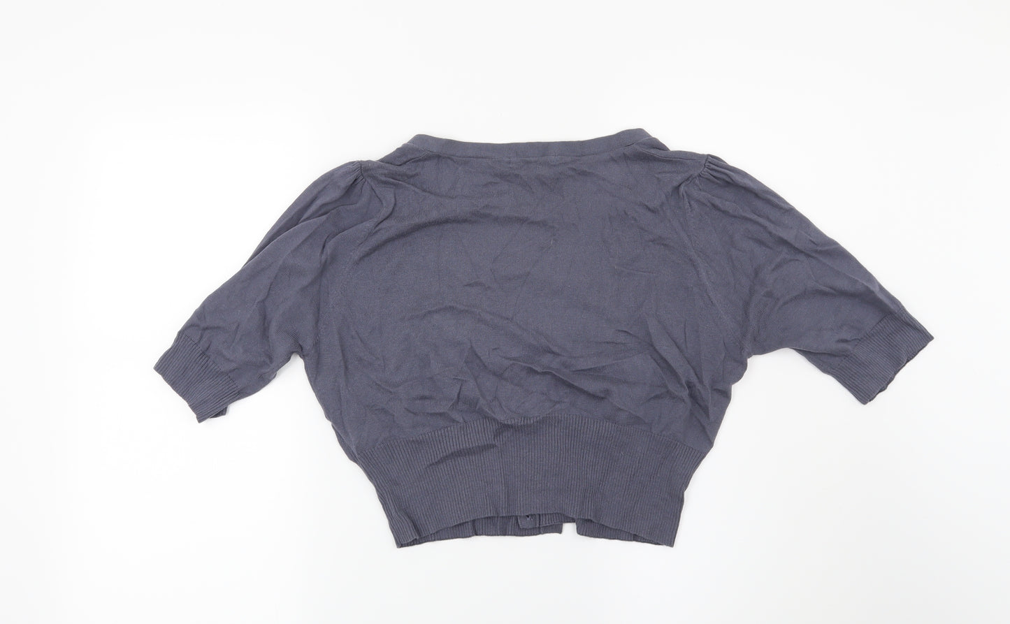 Marks and Spencer Womens Blue   Shrug Jumper Size 16