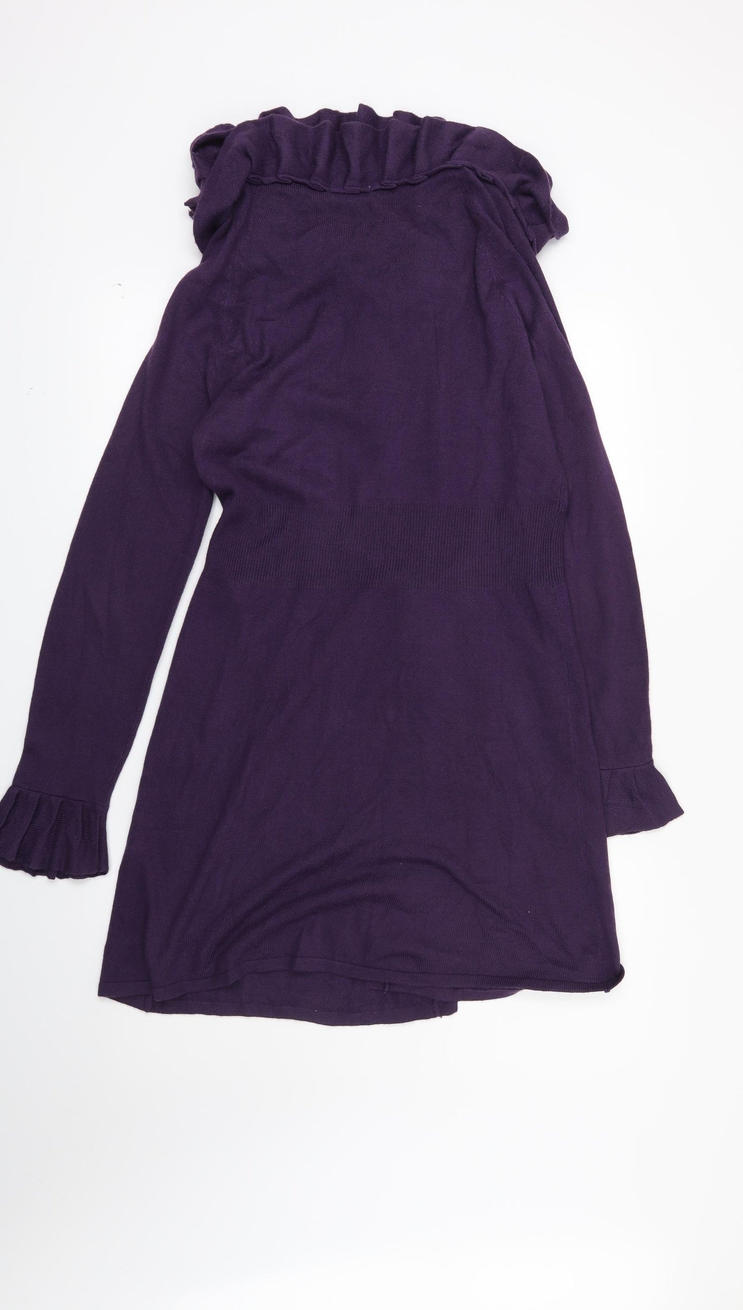 Per Una Womens Purple   Cardigan Jumper Size 14