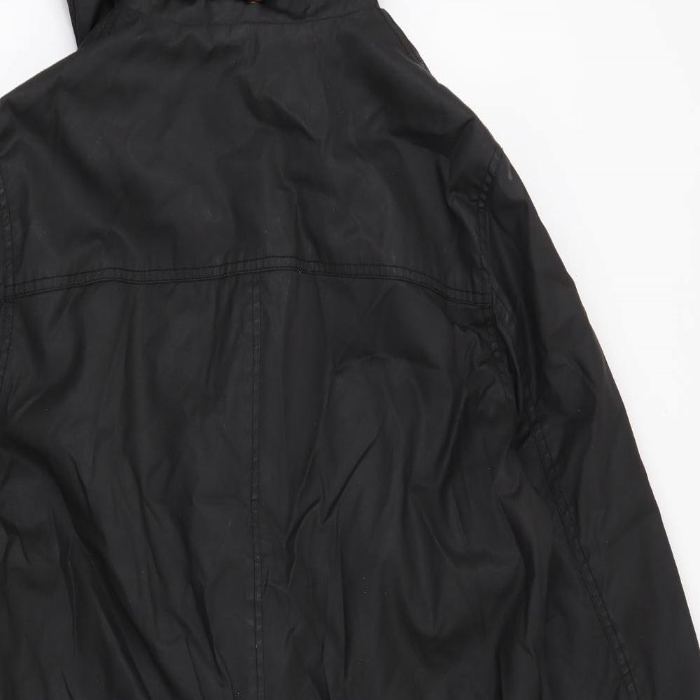 F&F Womens Black   Overcoat Coat Size 18