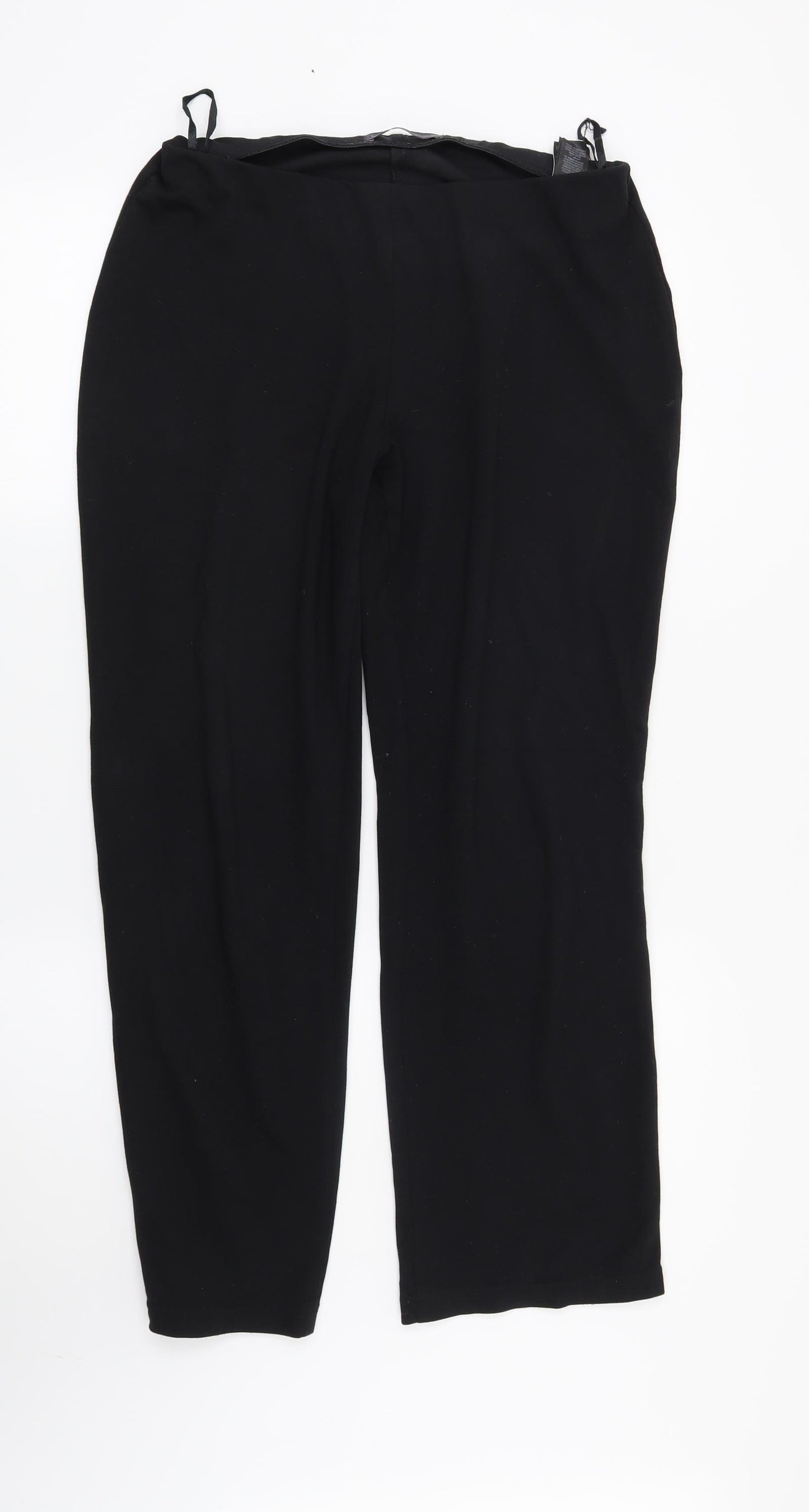 Marks and Spencer Womens Black   Trousers  Size 10 L27 in