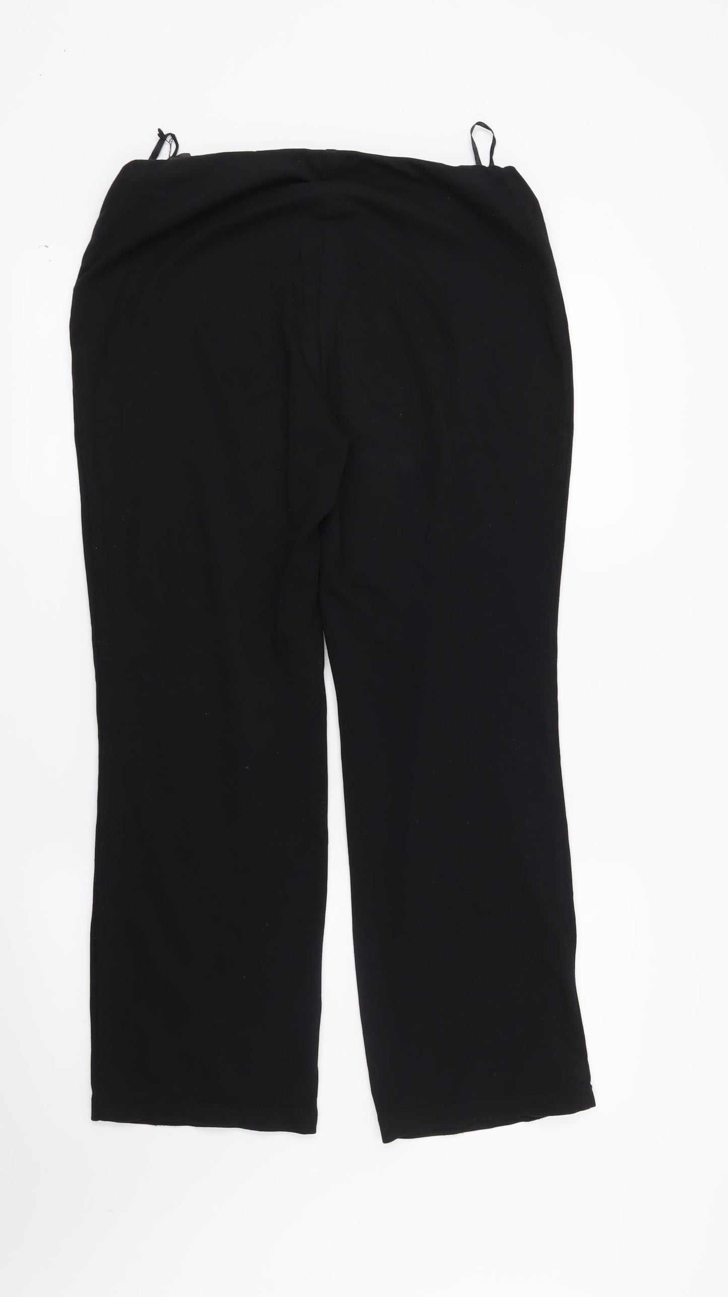 Marks and Spencer Womens Black   Trousers  Size 10 L27 in