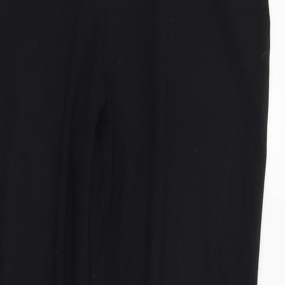 Marks and Spencer Womens Black   Trousers  Size 10 L27 in