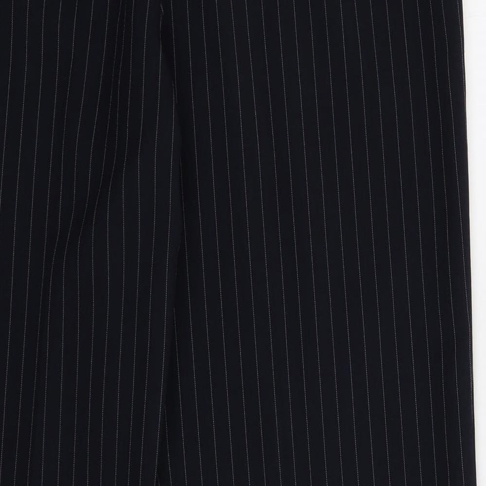 George Womens Blue Striped  Trousers  Size 14 L28 in
