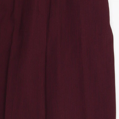 Special Collection Womens Purple   Dress Pants Trousers Size 14 L27 in