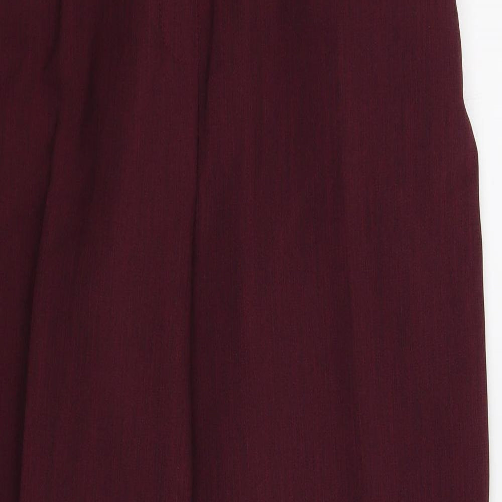 Special Collection Womens Purple   Dress Pants Trousers Size 14 L27 in