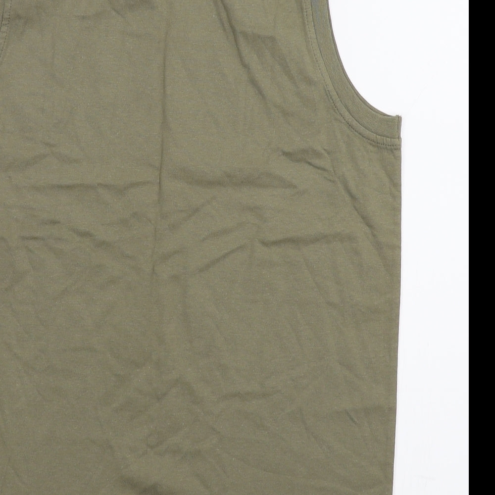 Easy Mens Grey   Basic Tank Size M