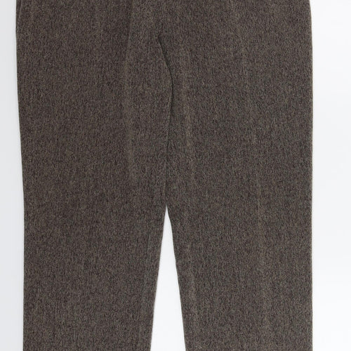 Marks and Spencer Womens Grey   Trousers  Size 14 L28 in