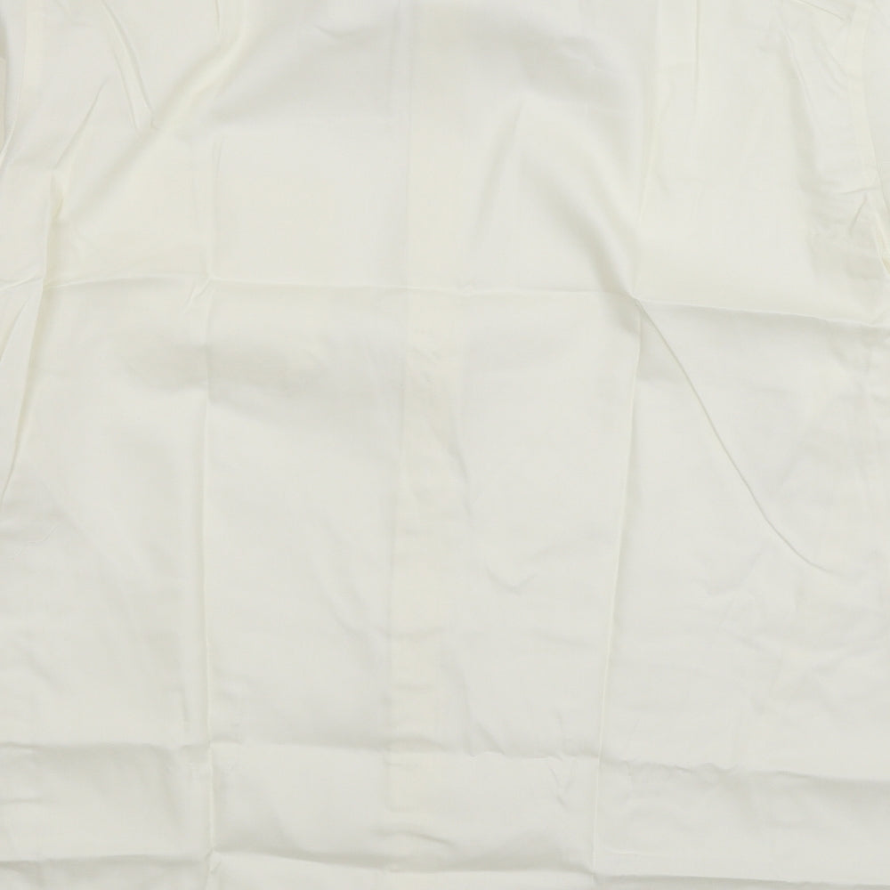 Marks and Spencer Mens White    Dress Shirt Size 16.5
