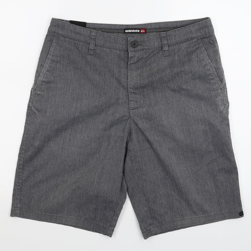 Quiksilver Mens Grey   Bermuda Shorts Size 32