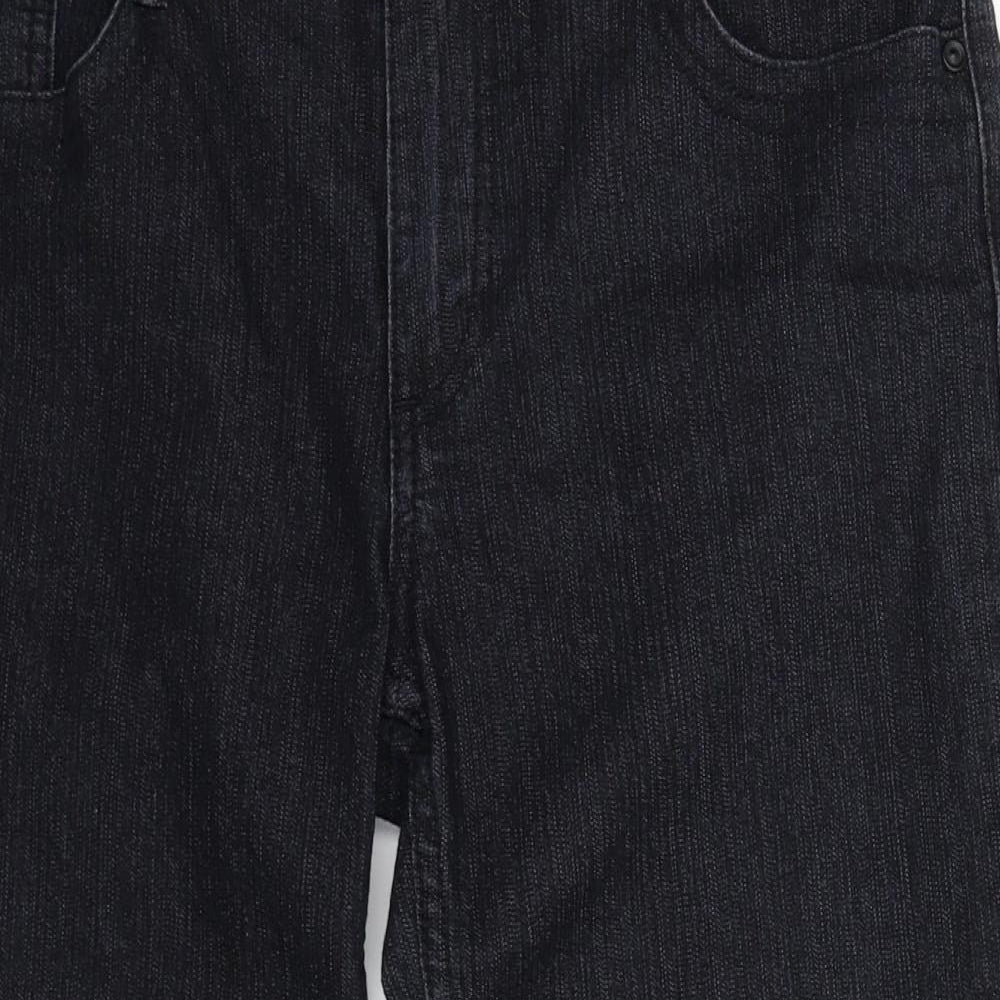 Marks and Spencer Womens Blue  Denim Cropped Jeans Size 10 L20 in