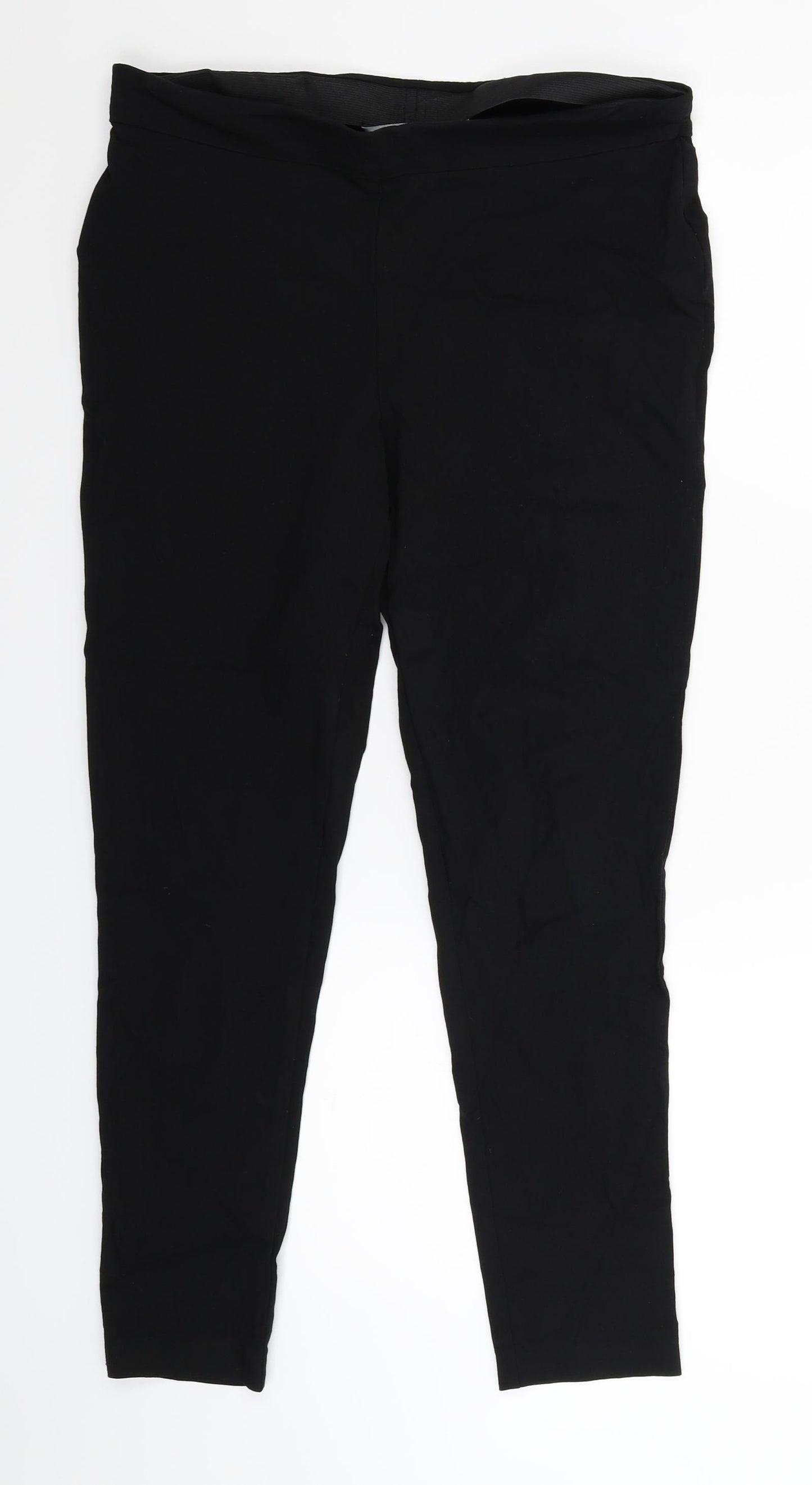 Dorothy Perkins Womens Black   Capri Leggings Size 14 L26 in