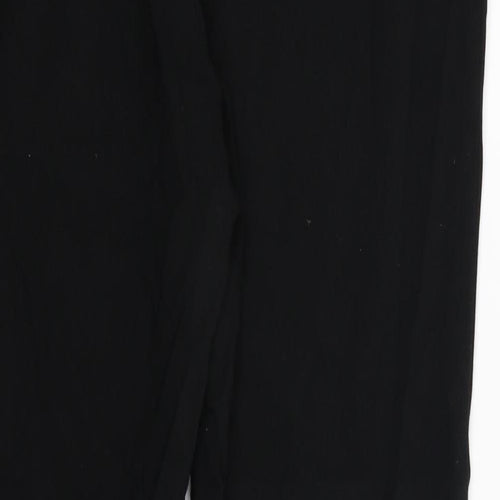 Dorothy Perkins Womens Black   Capri Leggings Size 14 L26 in