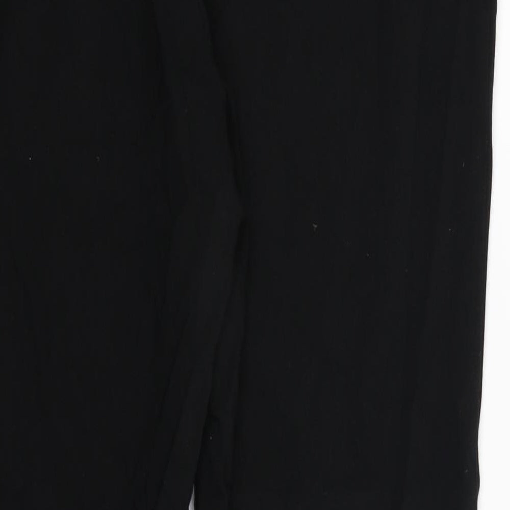Dorothy Perkins Womens Black   Capri Leggings Size 14 L26 in